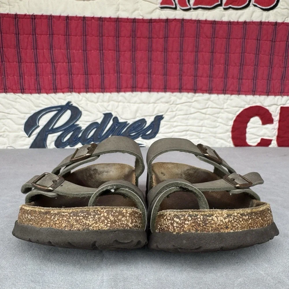 Size 37/W6 - Birkenstock Mayari Sandals Oiled Leather - Picture 5 of 8